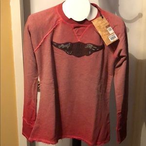 Harley Davison long sleeve sweat top